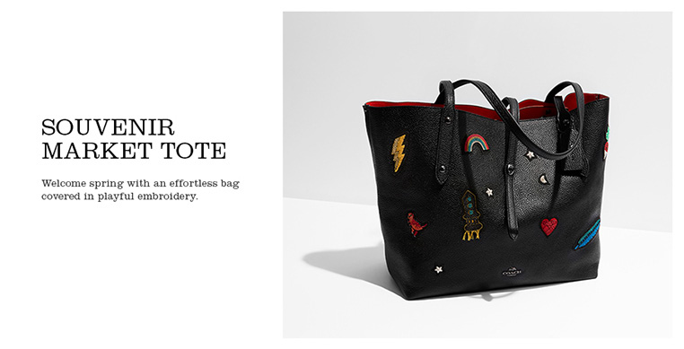 Coach Souvenir Market Tote