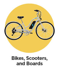 Bikes, Scooters, and Boards