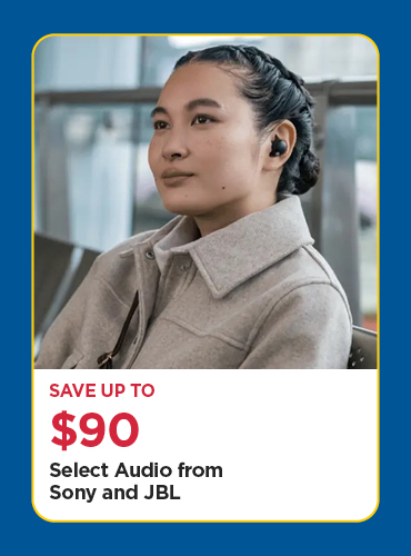 Save Up To $90 Select Audio from Sony and JBL