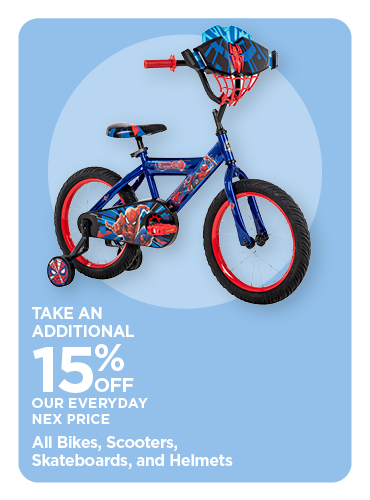 15% Off All eBikes and Electric Scooters