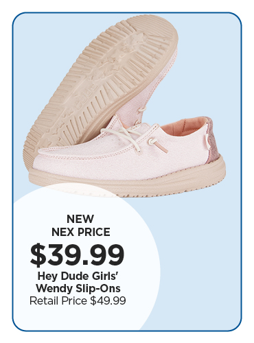 Hey Dude Girls Shoes $39.99