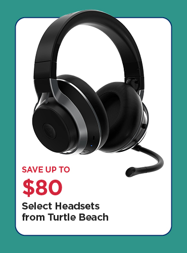 Save Up To $80 Select Headsets from Turtle Beach