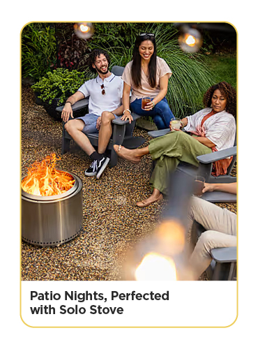 Patio Nights, Perfected 
Solo Stove