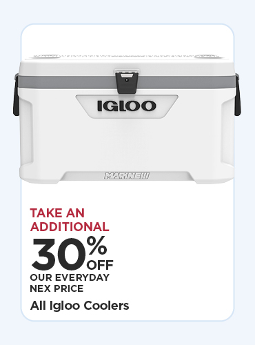 Take an Additional 30% off All Igloo Coolers
