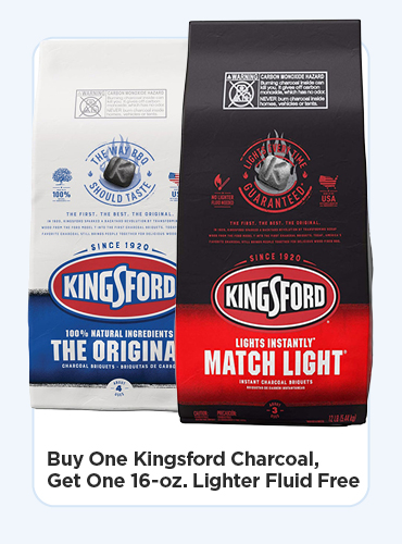 Buy One Kingsford Charcoal Get One 16oz Lighter Fluid Free