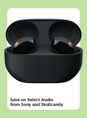 Save on Select Audio from Sony and Skullcandy
