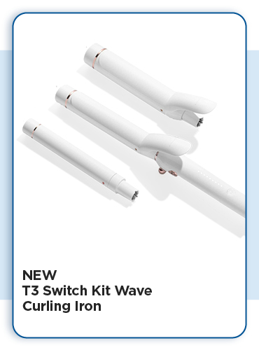 New T3 Switch Kit Wave Curling Iron