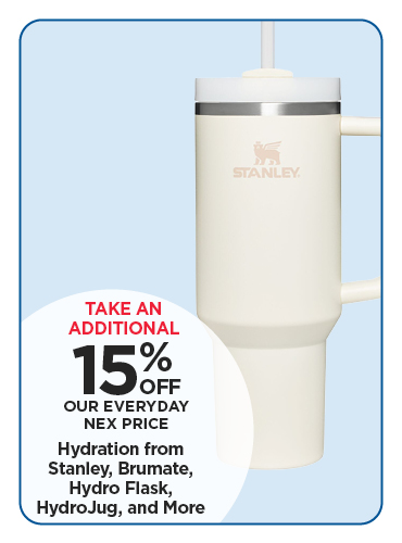 15% Off Hydration from Various Brands