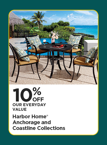 Take An Additional 10% Off Our Everyday NEX Price Harbor Home Anchorage and Coastline Collections