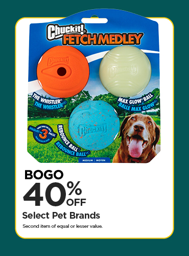 BOGO 40% Select Pet Brands