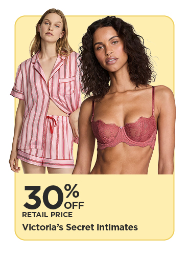 30% Off Retail Price Victoria's Secret Intimates