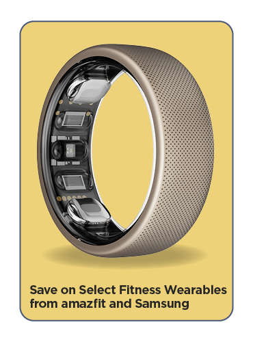 Save on Select Fitness Wearables from amazfit and Samsung
