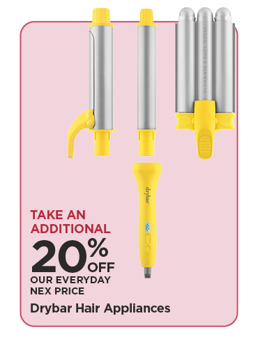 Take An Additional 20% Off Our Everyday NEX Price Drybar Hair Appliances