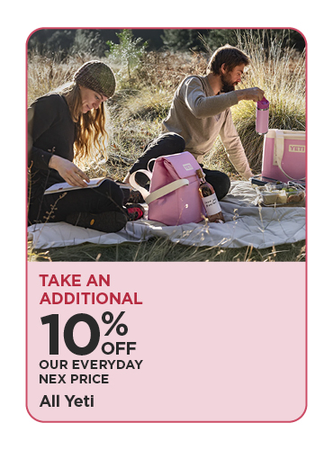 Take An Additional 10% Off Our Everyday NEX Price All Yeti