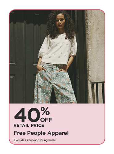 40% Off Retail Price Free People Apparel