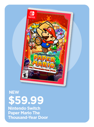 $59.99 Nintendo Switch Paper Mario The Thousand Year Door