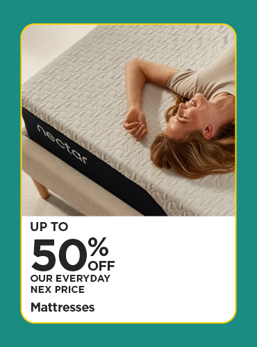 Save Up To 50% On All Mattresses