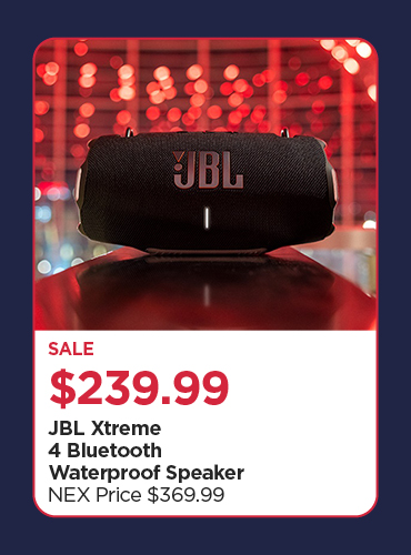 Sale $239.99 JBL Xtreme 4 Bluetooth Waterproof Speaker