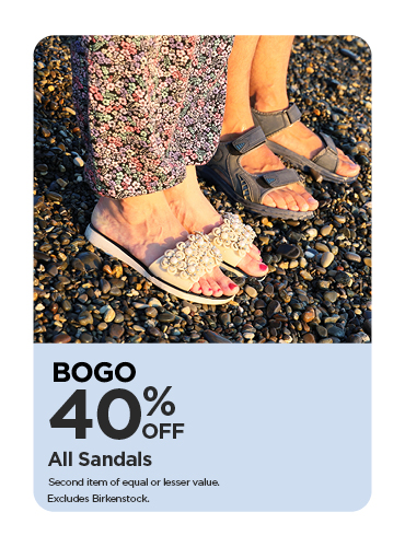 BOGO 40% All Sandals