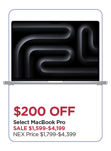 Save Up To $400 Off Select MacBook Pro