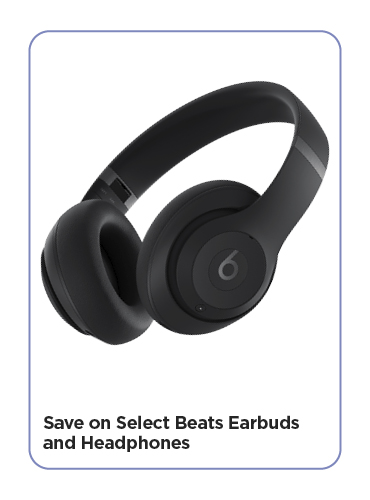 Save on Select Beats Earbuds and Headphones