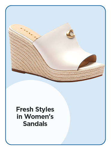 Fresh Styles in Womens Sandals