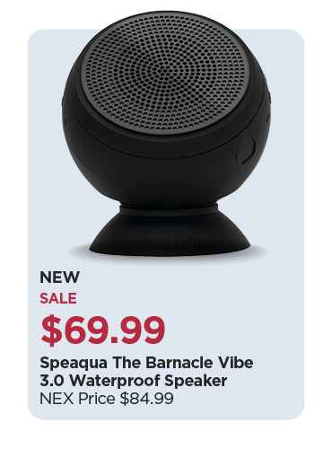 Sale $69.99 New! Speaqua The Barnacle Vibe 3.0 Waterproof Speaker