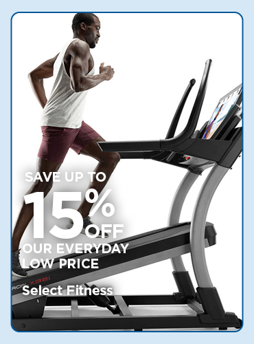 Save Up to 15% Off Everyday Low Price Select Fitness