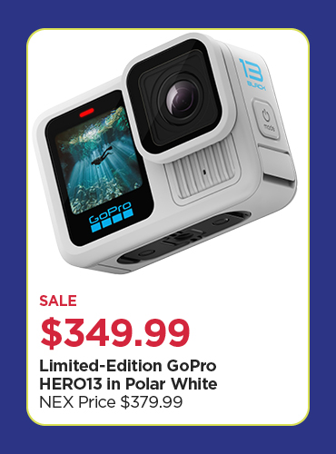 Limited-Edition GoPro HERO13 in Polar White