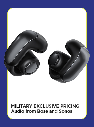 Military Exclusive Pricing on Audio from Bose and Sonos