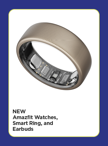 Amazfit Watches, Smart Ring, and Earbuds