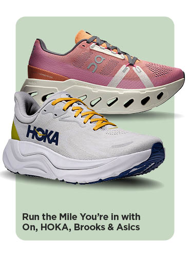 Run the Mile You're In with On, Hoka, Brooks & Asics