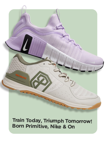 Train Today, Triumph Tomorrow with Born Primitive, Nike & On