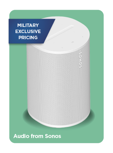 Military Exclusive Price Audio from Sonos