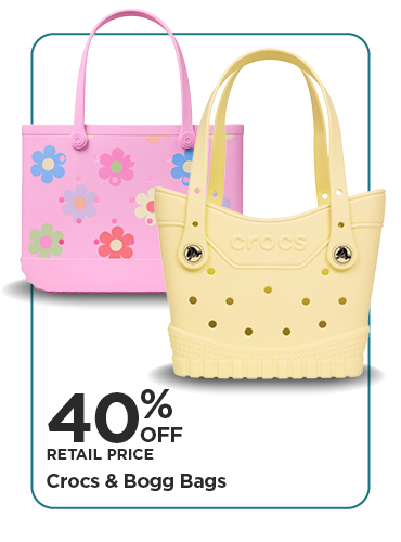40% Off Retail Price Croc & Bogg Bags