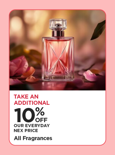 Take An Additional 10% Off Our Everyday NEX Price All Fragrances