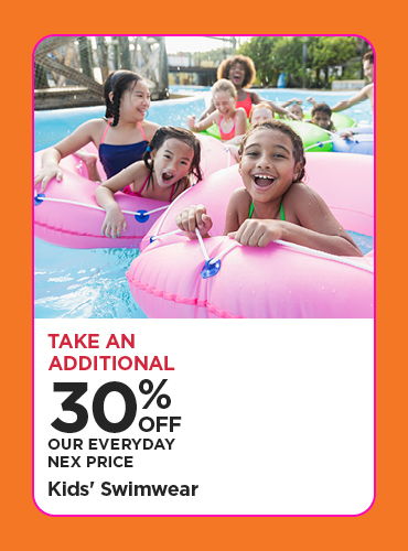 Take An Additional 30% Off Our Everyday NEX Price Kids' Swimwear