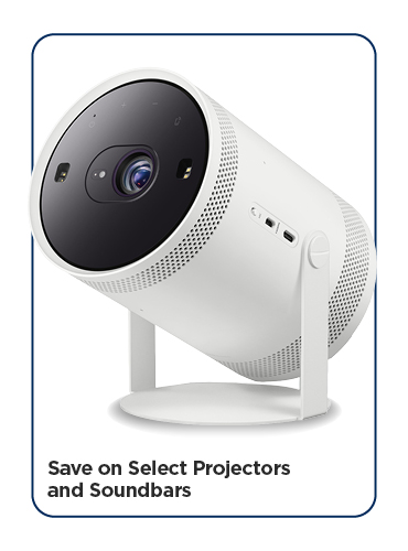 Save on Select Projectors and Soundbars