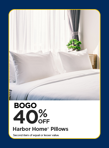 BOGO 40% Harbor Home Pillows