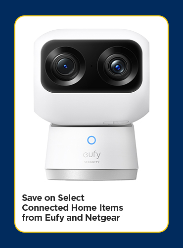 Save on Select Connected Home Items from Eufy and Netgear