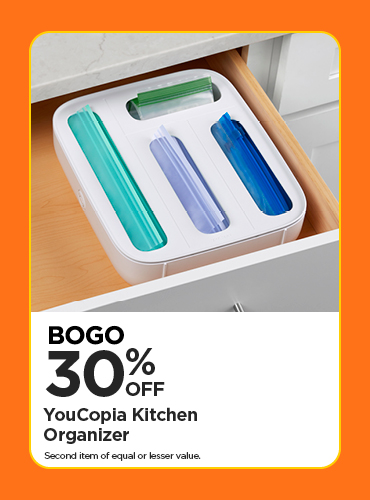 BOGO 30% YouCopia Kitchen Organizer