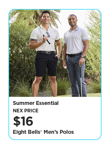 Summer Essential: $16 Eight Bells Men's Polos