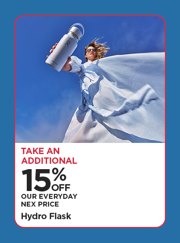 15% Off Our Everyday NEX Price Hydro Flask