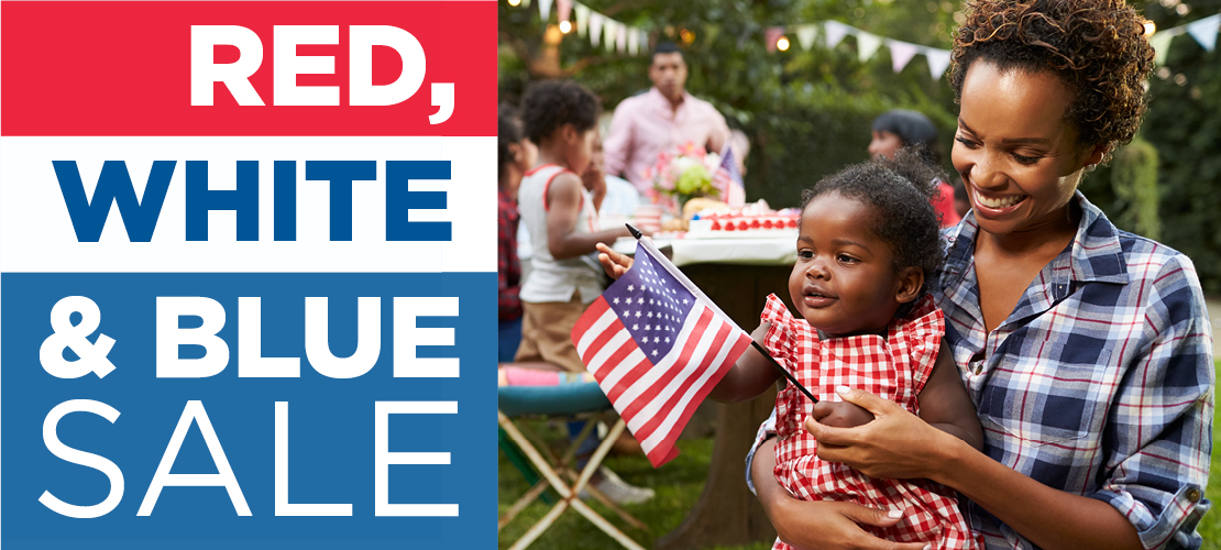 Red, White & Blue Sale