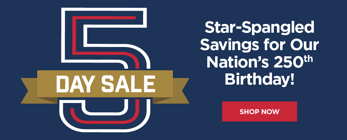 July 4th 5-Day Sale