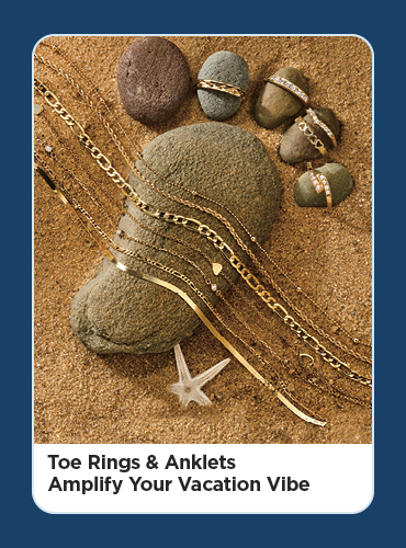 Toe Rings & Anklets - Amplify Your Vacation Vibe