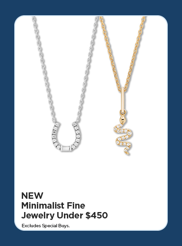 Minimalist Fine Jewelry Under $450