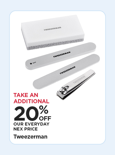 Take An Additional 20% Off Tweezerman