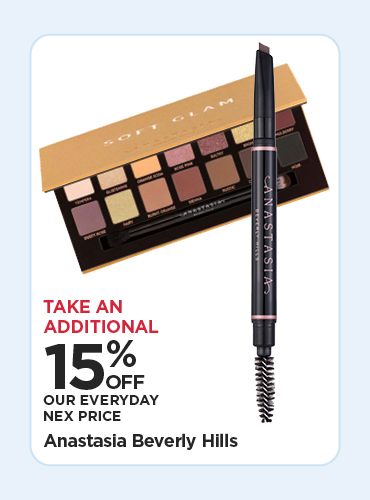 Take An Additional 15% Off Anastasia Beverly Hills