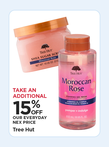 Take An Additional 15% Off Tree Hut